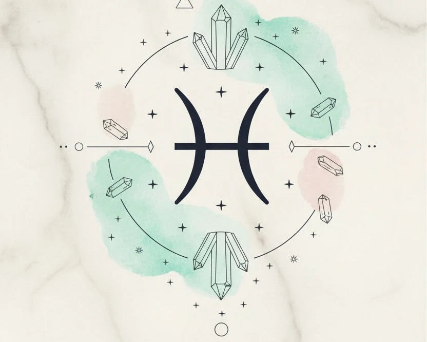 Kristalle für Fische: Die besten Edelsteine für Intuition & Balance