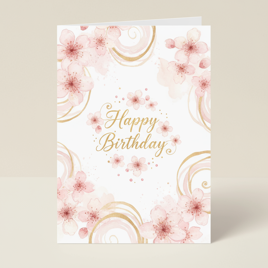 Persönliche Geburtstagskarten selbst malen