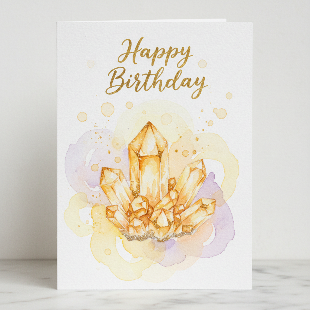 Geburtstagsgeschenke mit Kristallen – Energie, Freude & Symbolik
