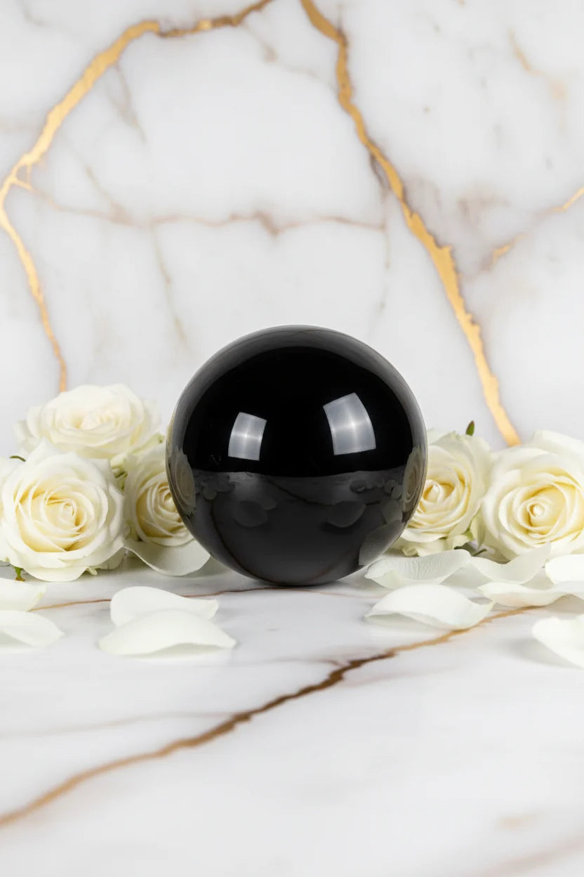 Obsidian Kugel – Schutz, Erdung & energetische Harmonie