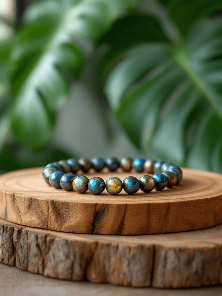 Labradorit Kugelarmband Schutzschmuck