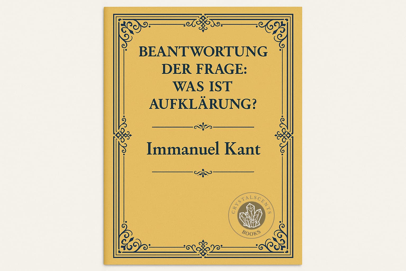 Aufklärung verstehen – Kants Zeitloses Werk entdecken