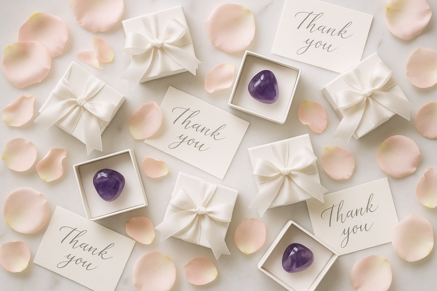 Hochzeit Gastgeschenke personalisiert – Kristall Edition