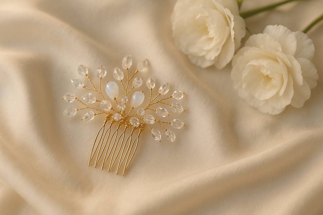 Hochzeit Schleier & Accessoires – Kristalle funkeln lassen