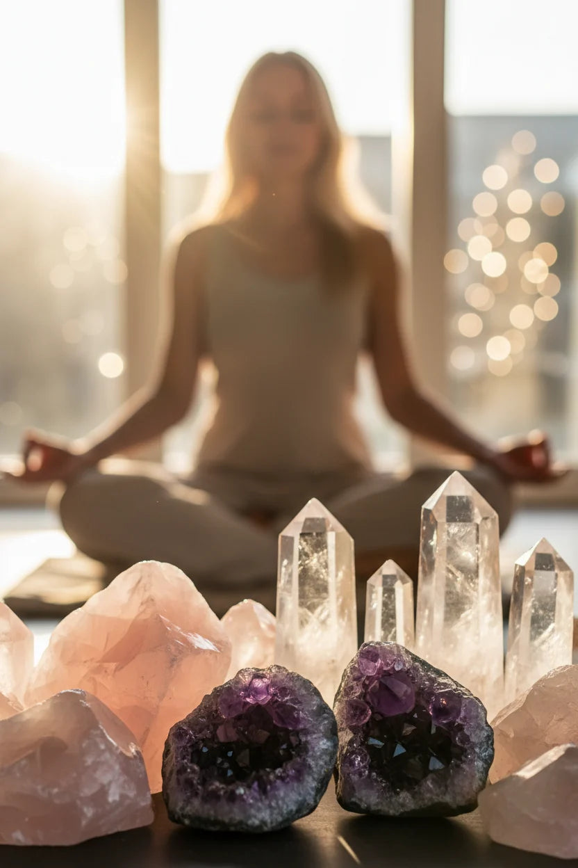 Kristall-Meditation: Schritt-für-Schritt für Anfänger