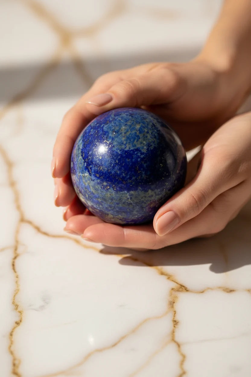 Lapislazuli Kugel – Schutz, Weisheit & spirituelle Energie