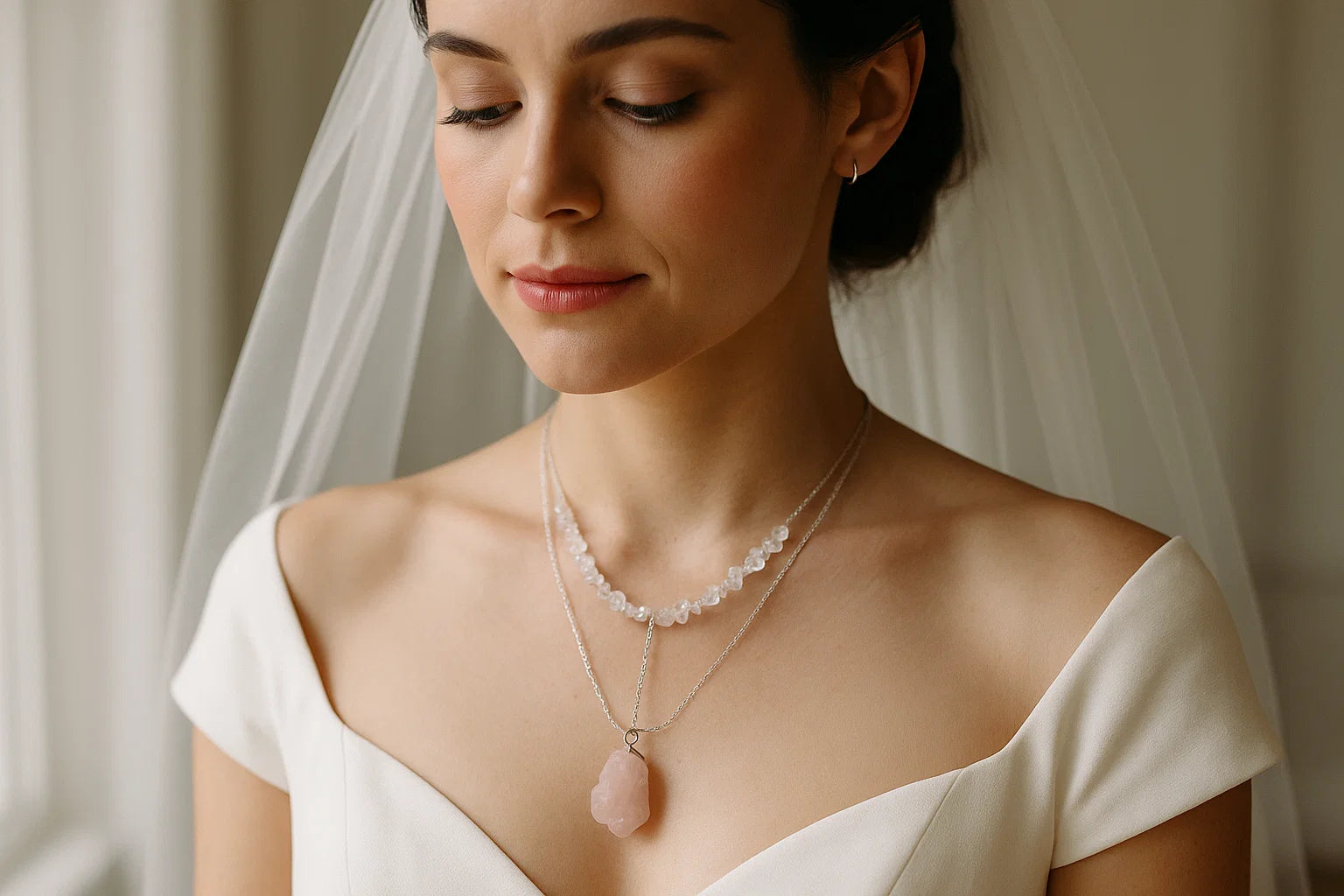 Braut-Make-up mit Kristallschimmer – Strahlender Look für deinen Hochzeitstag