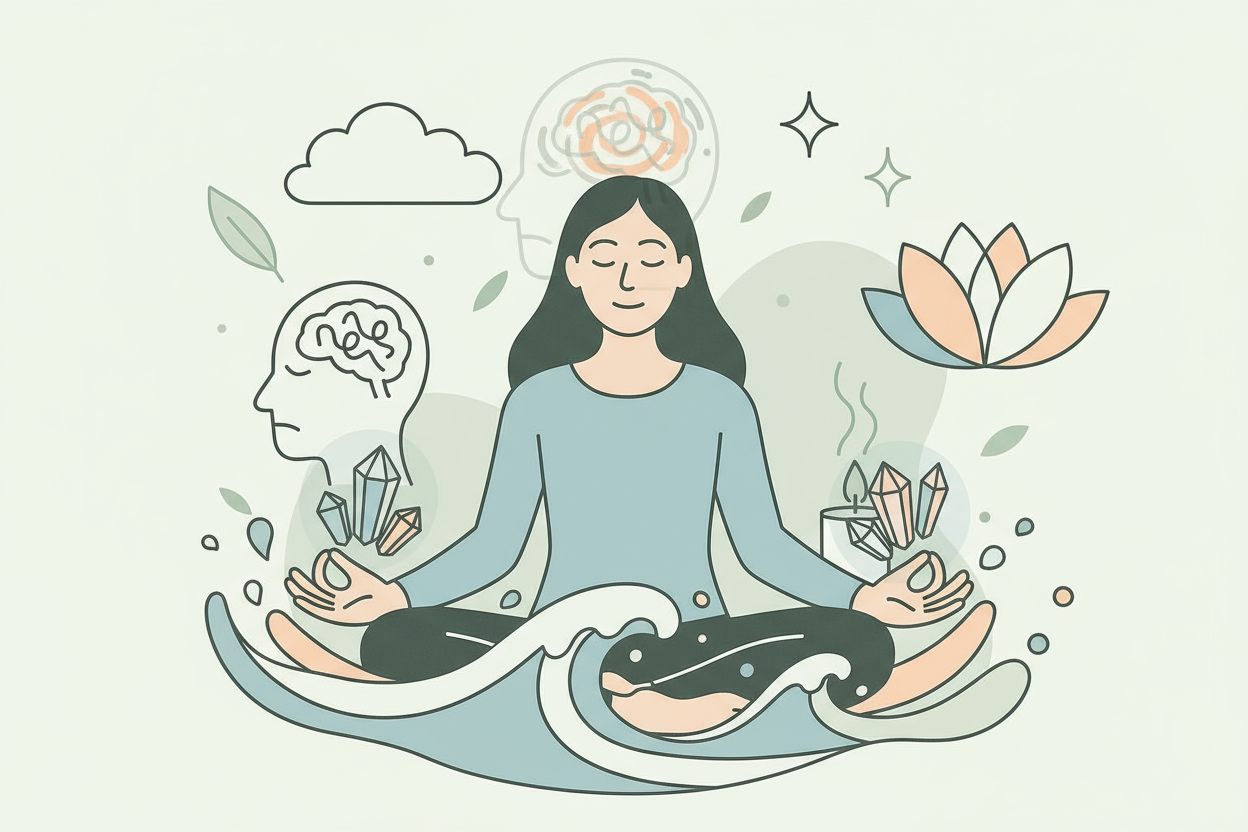 Picknick-Meditation: Achtsamkeit, Natur & Kristalle erleben