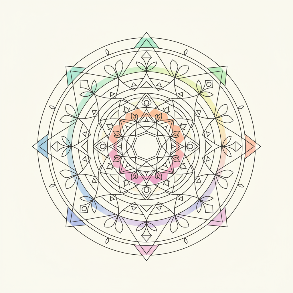 Symbole in der Meditation: Om, Lotus und Mandala bewusst nutzen
