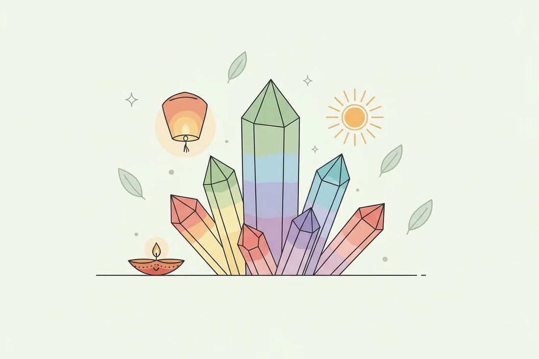 Diwali feiern: Geschenke, Kristalle & Rituale für Licht, Freude und Neubeginn