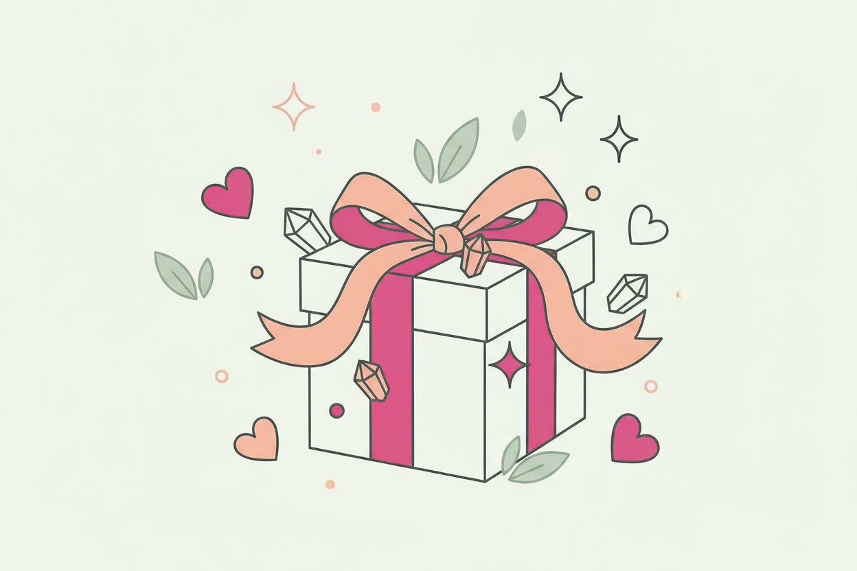 Valentinstag-Geschenke: Kristalle, die von Herzen kommen