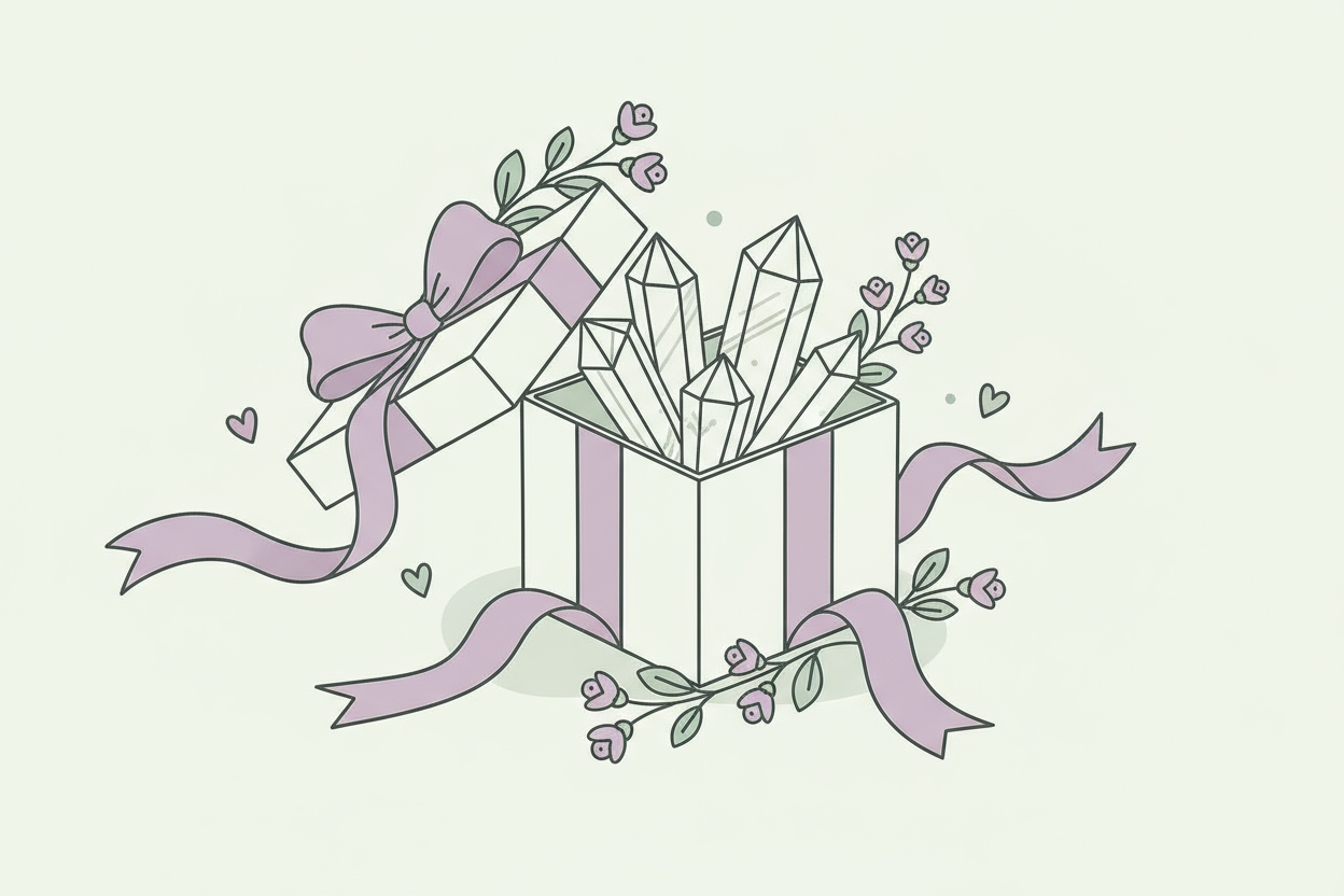 Kristall-Schmuck: Wie man Geschenke auswählt, die bleiben