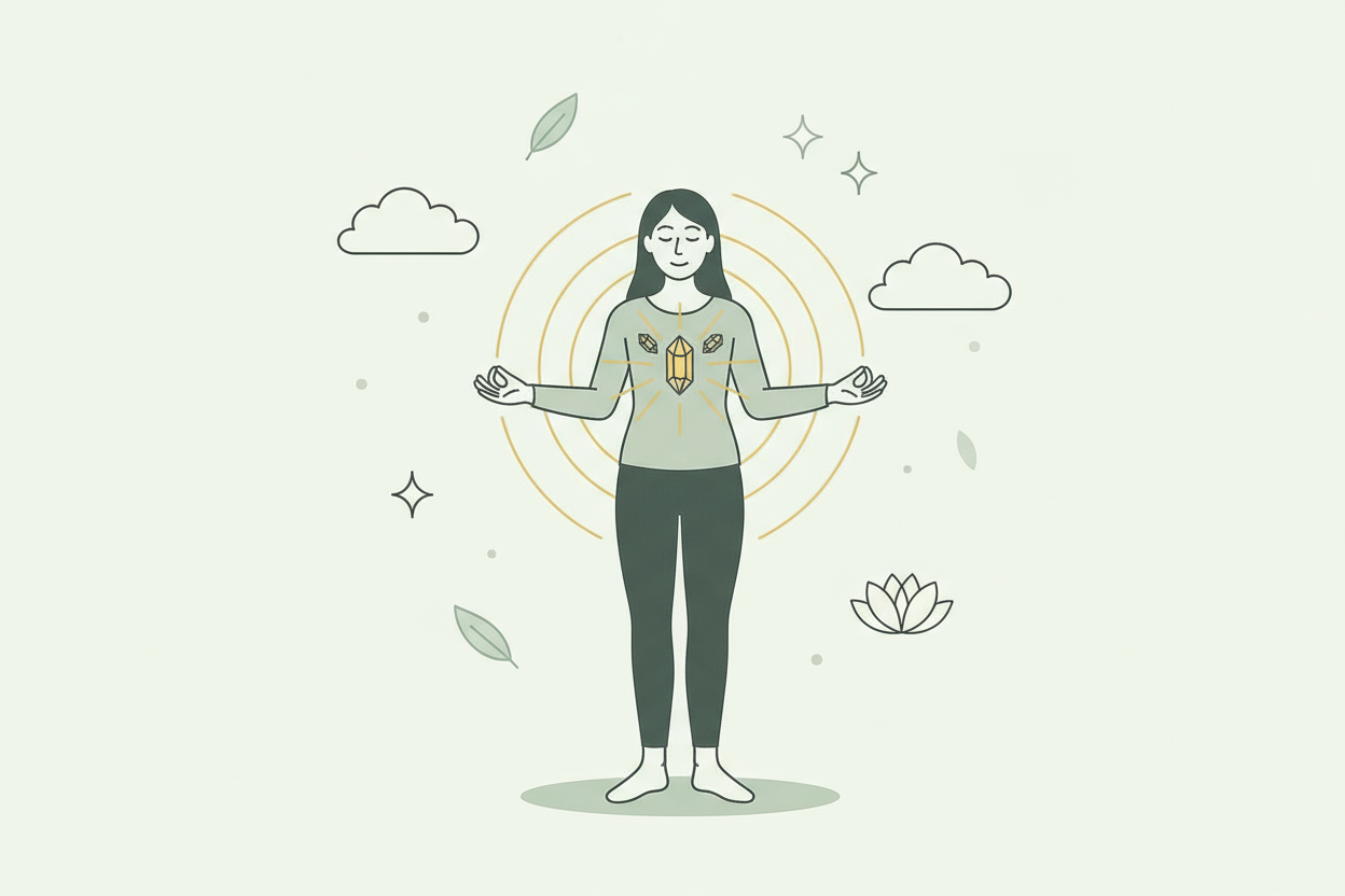 Meditation mit Kristallen: Ruhe, Fokus & Mindset stärke CrystalScents