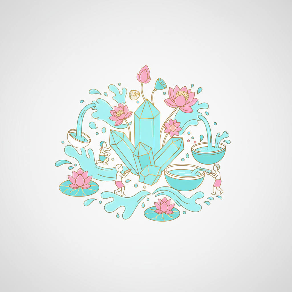 Meditation am Wasserfall: Reinigung für Geist & Seele