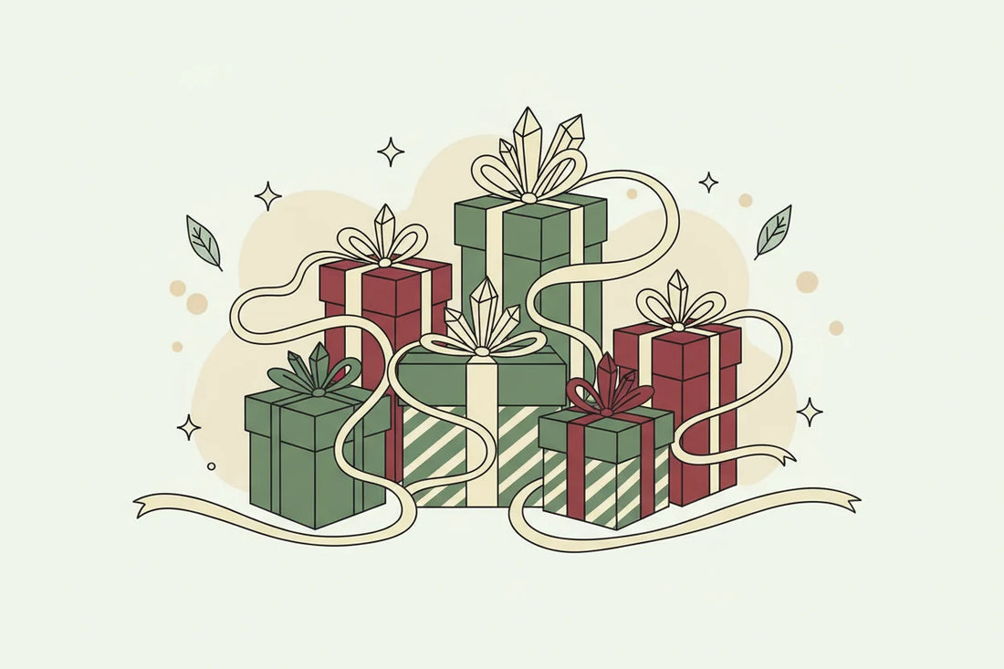 Weihnachtsgeschenke für Eltern – Kristalle, Schmuck & besondere Highlights
