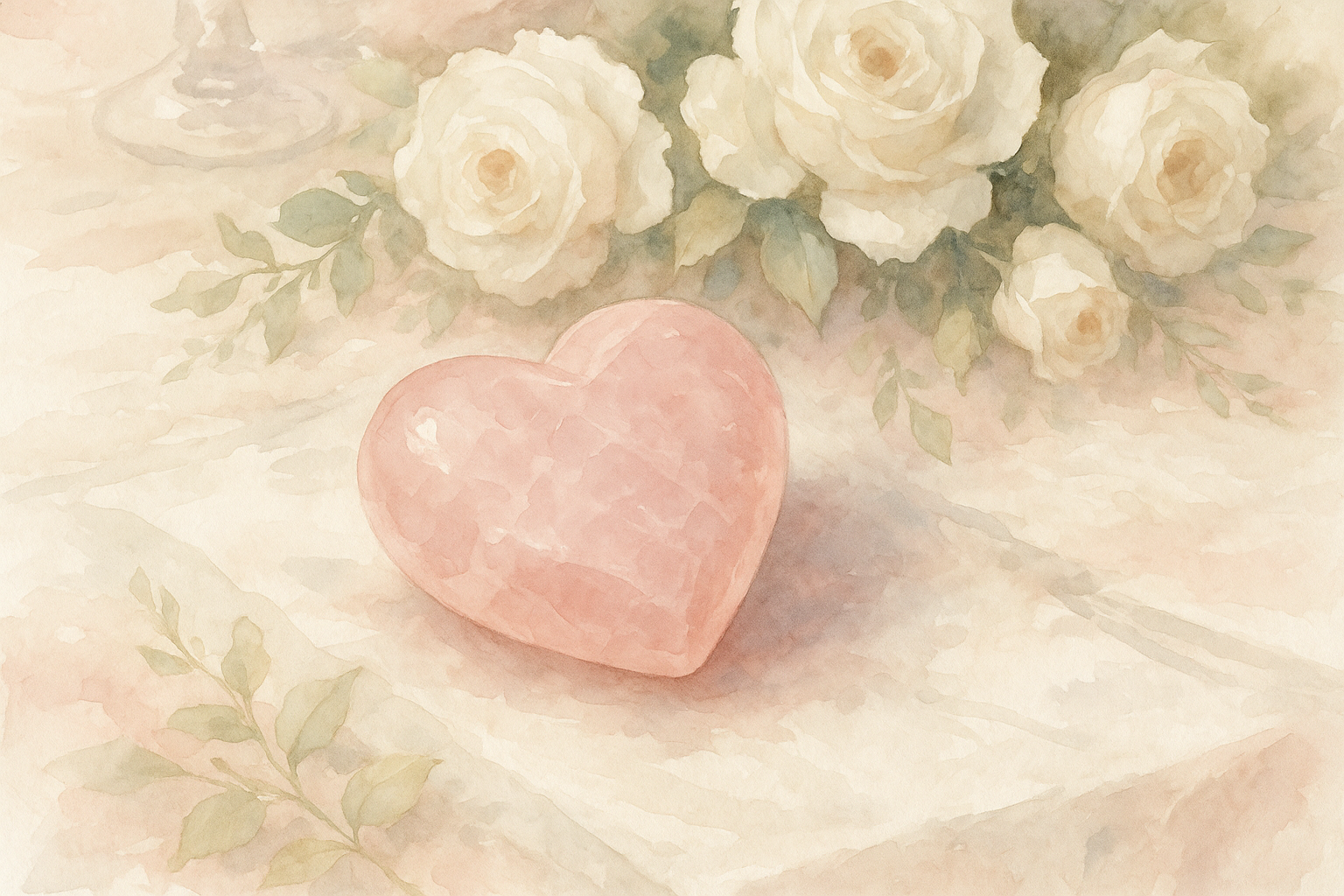 Hochzeit: Kristalle als Symbol für Liebe und Beständigkeit