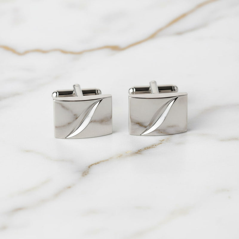 Silberne Manschettenknöpfe – Eleganz & Raffinesse