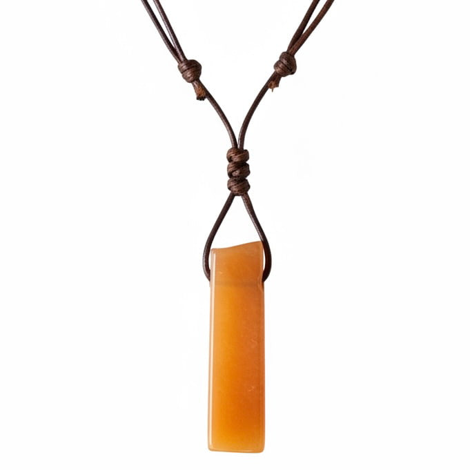 Jade Halskette - Sonnige Eleganz CrystalScents
