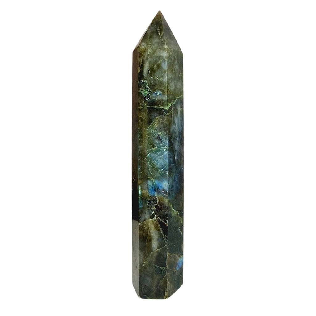 Labradorit Obelisk – Kreativität & Selbstvertrauen