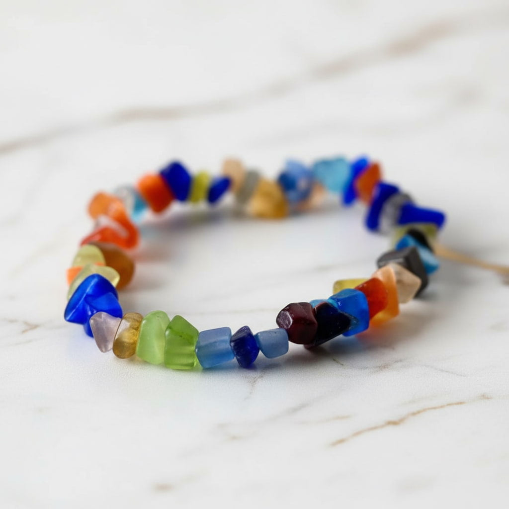 Katzenauge Splitter Armband – Lebensfreude am Handgelenk