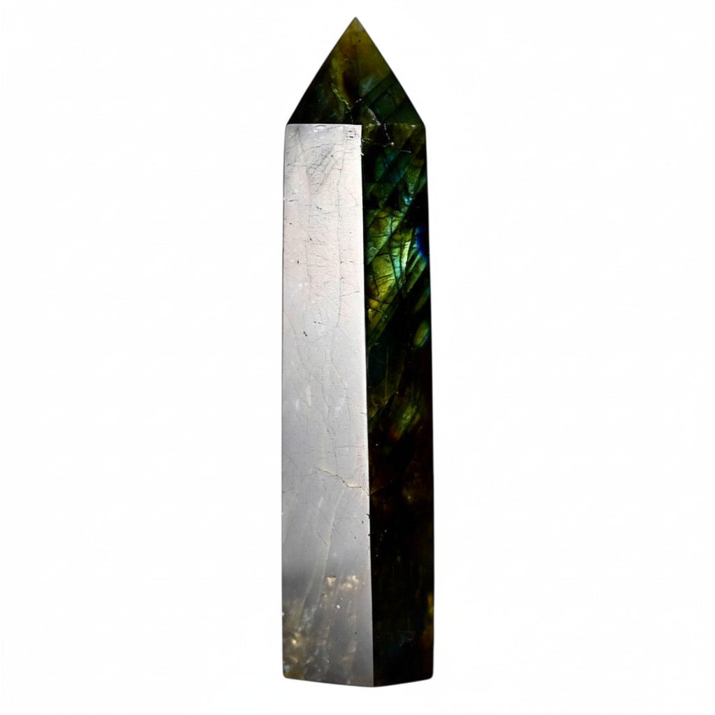 Labradorit Obelisk – Inspiration & Ruhe JETZT entdecken CrystalScents