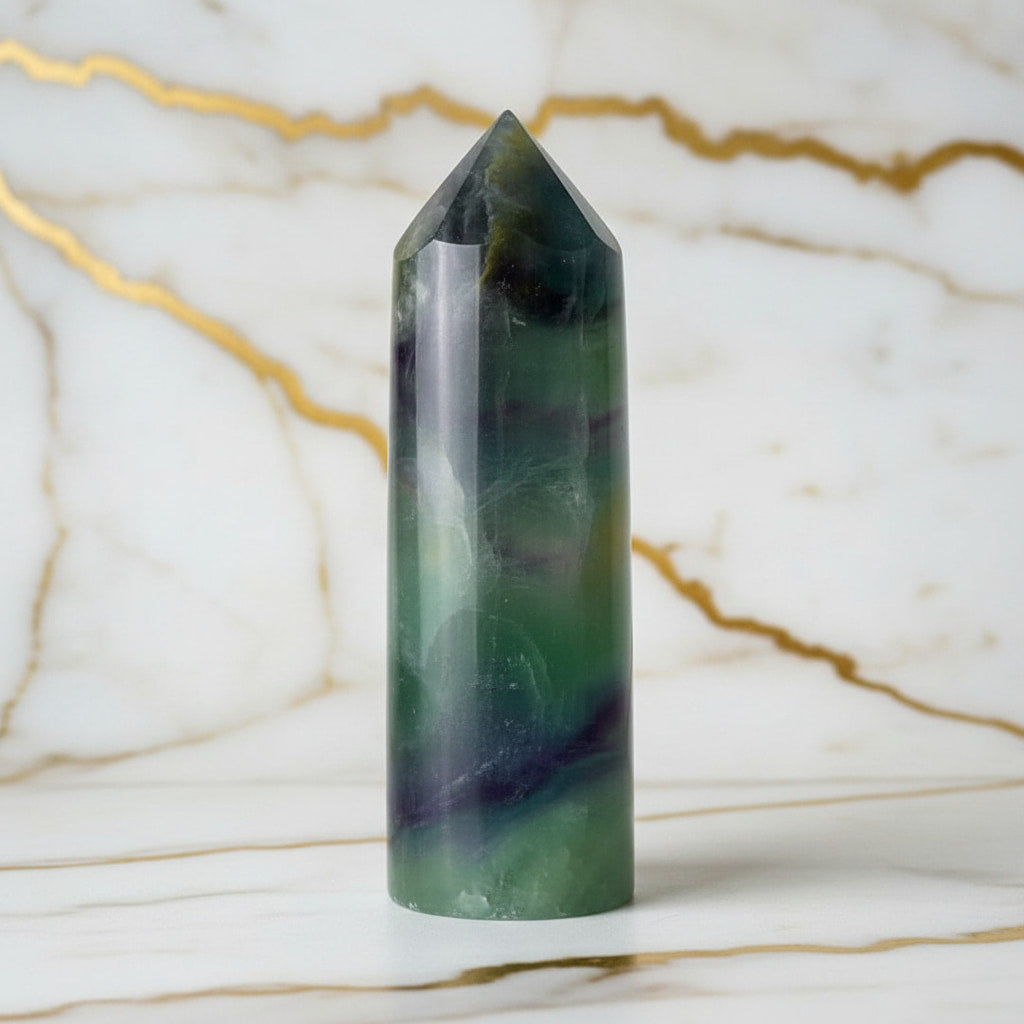 Fluorit Obelisk – Kraftvoll & Intensiv