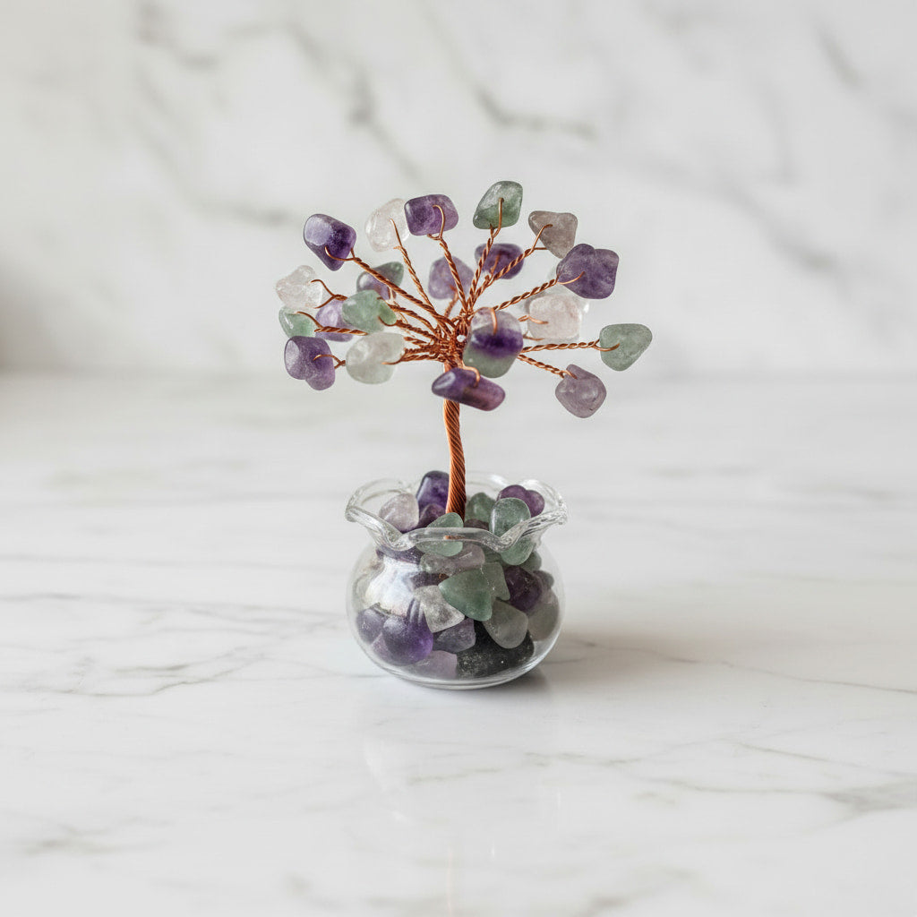 Fluorit Baum – Bunte Energie JETZT sichern CrystalScents