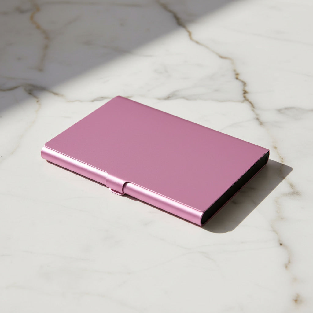 Visitenkartenetui Rosa – Stilvolles Etui für Business & Alltag CrystalScents