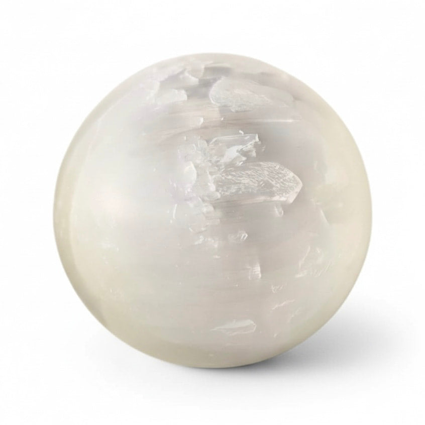 Selenit Kugel – Kristall der Klarheit