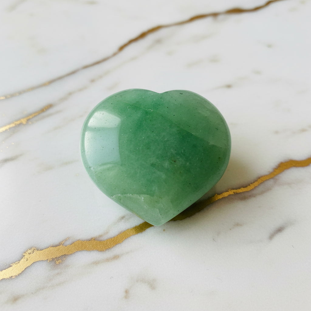 Mini Aventurin Herz – Harmonie & Wohlbefinden CrystalScents