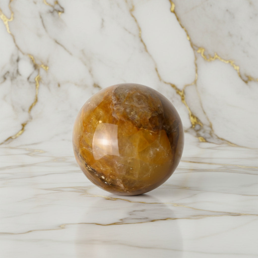 Golden Healer Quarz Kugel – Heilung & positive Energie CrystalScents