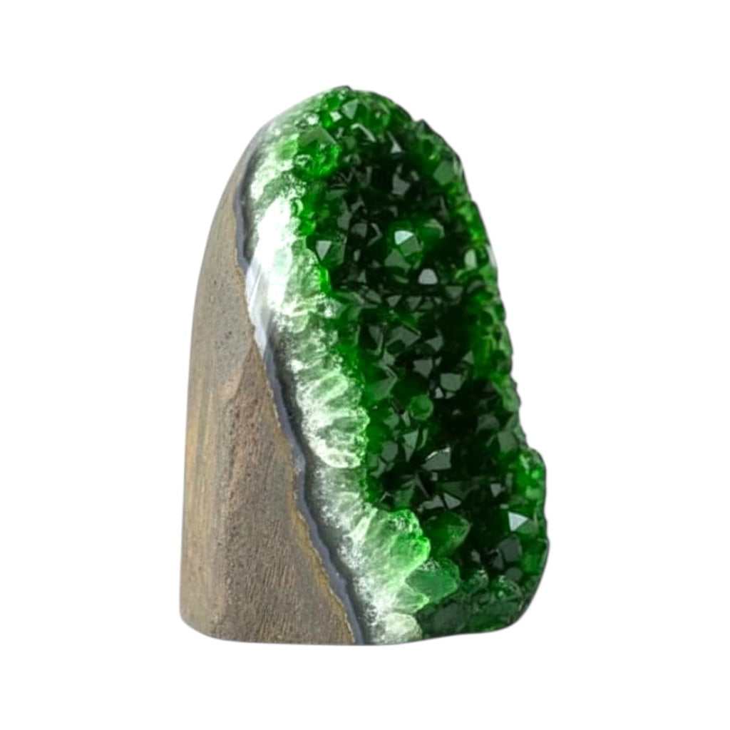 Amethystdruse – Grüne Kristallspitzen CrystalScents