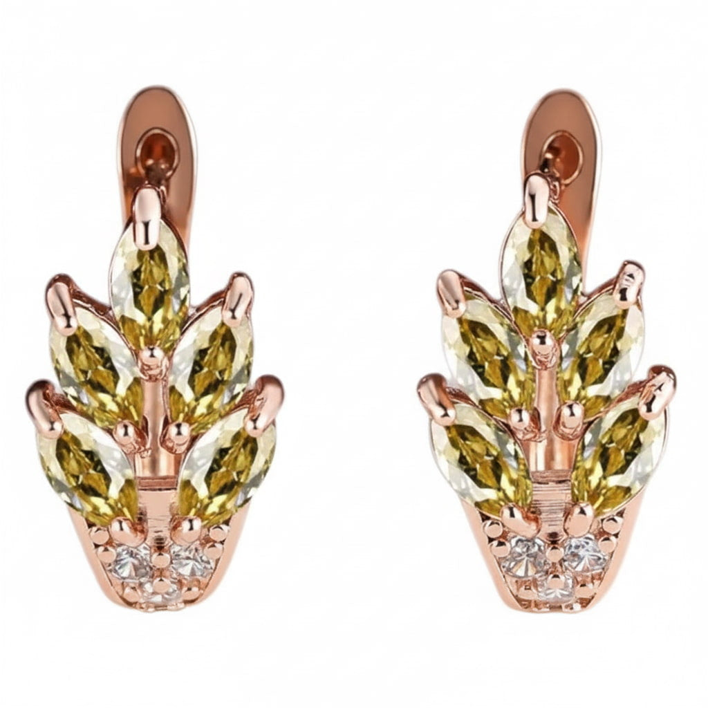 Kreolen Gold - Champagnerfarbene Blätter CrystalScents