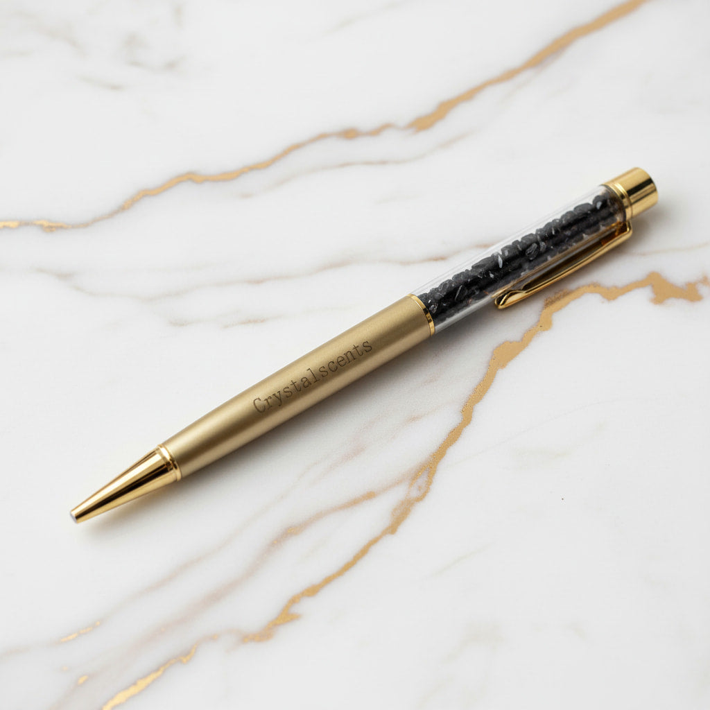 Obsidian Kristallstift - Schutz & Stil CrystalScents