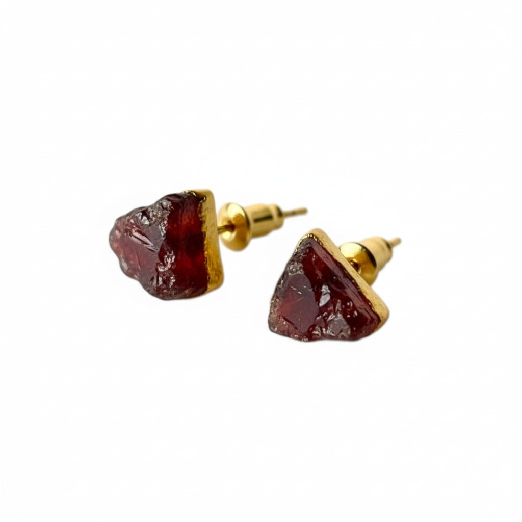 Granat Ohrringe – Energie & Ausstrahlung CrystalScents