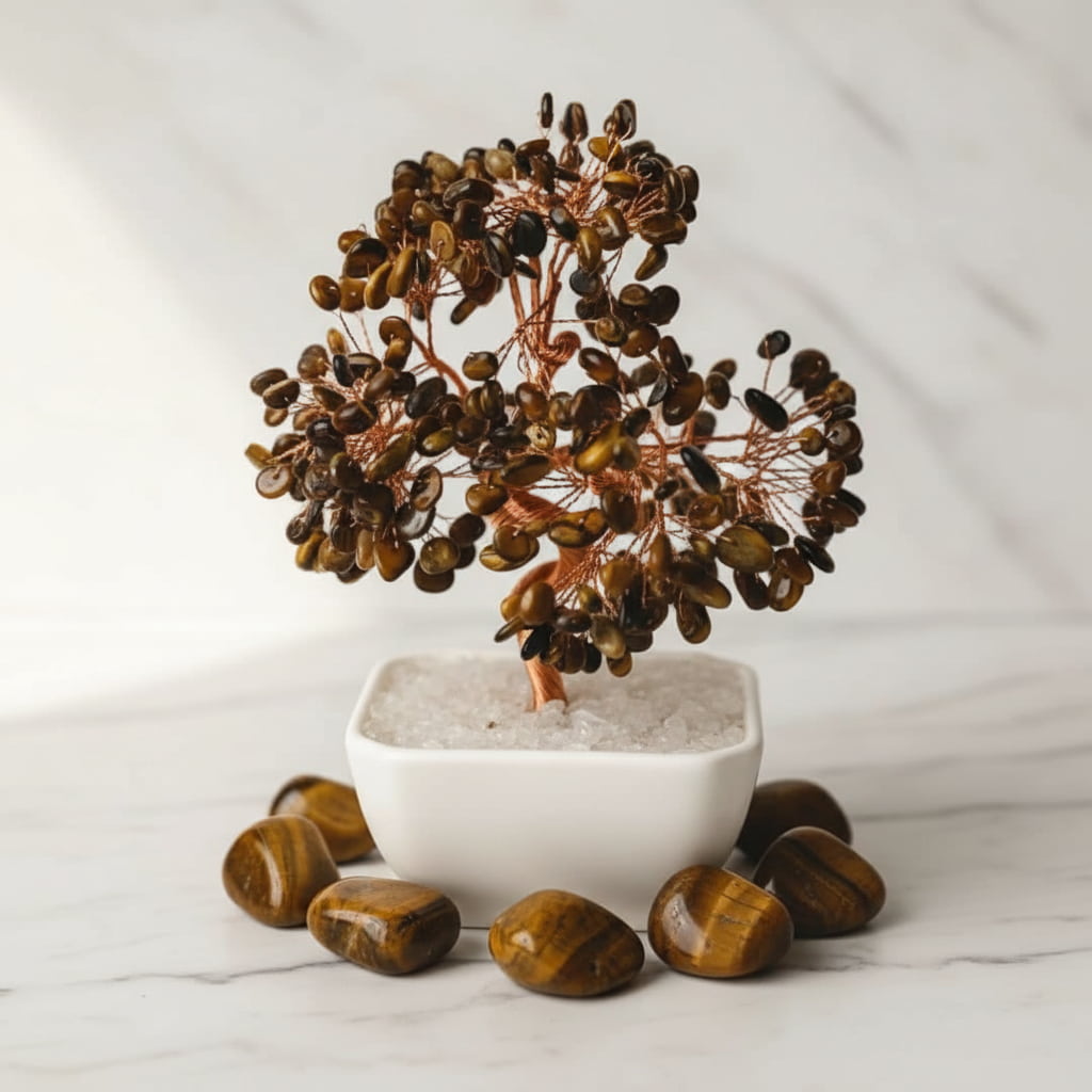 Tigerauge Baum - Erdung & Stärke JETZT sichern CrystalScents