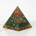 Orgonit Pyramide Malachit - Kupferbaum CrystalScents