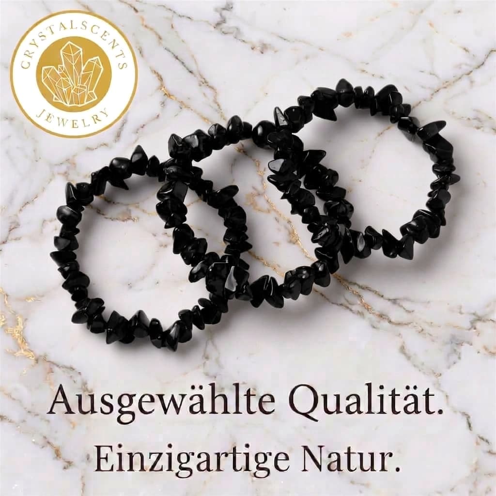 Obsidian Splitterarmband  – Schutz & Balance