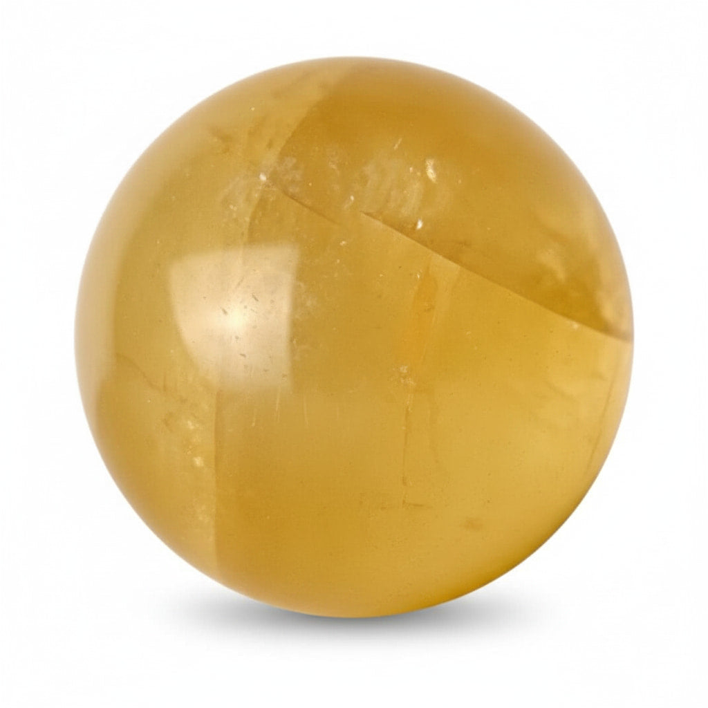Calcit Kugel – Lebensfreude & Kreativität CrystalScents