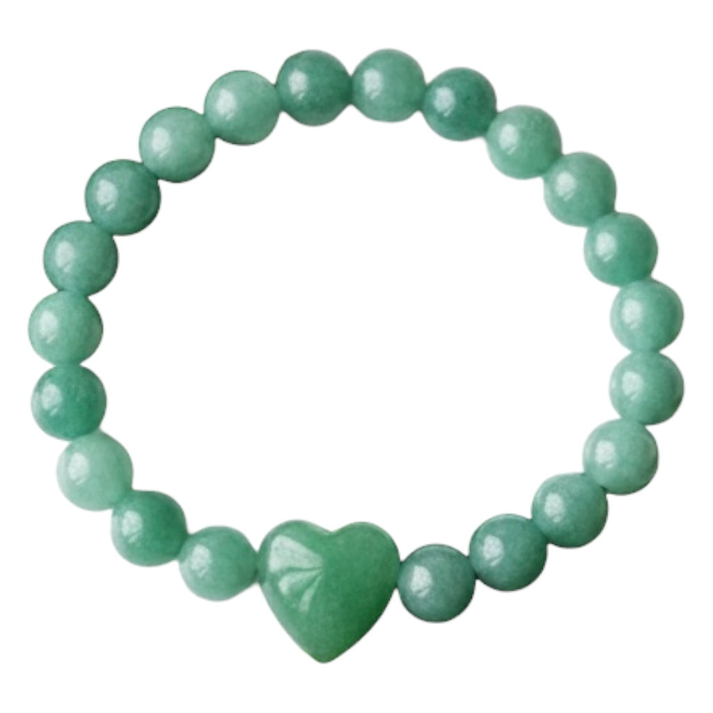 Aventurin Kugelarmband - Herz & Hoffnung CrystalScents