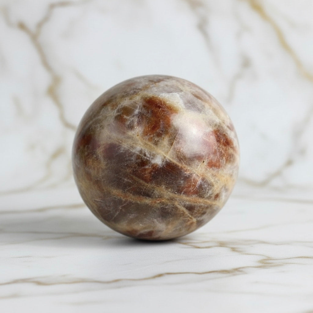 Mondstein Kugel – Intuition & emotionale Klarheit CrystalScents