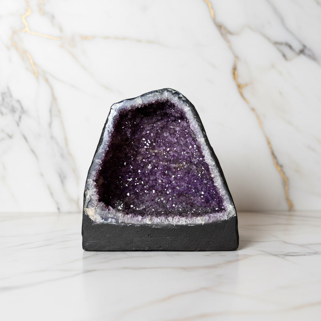 Sehr große Amethystdruse 14 kg – Mystische Kristallhöhle CrystalScents