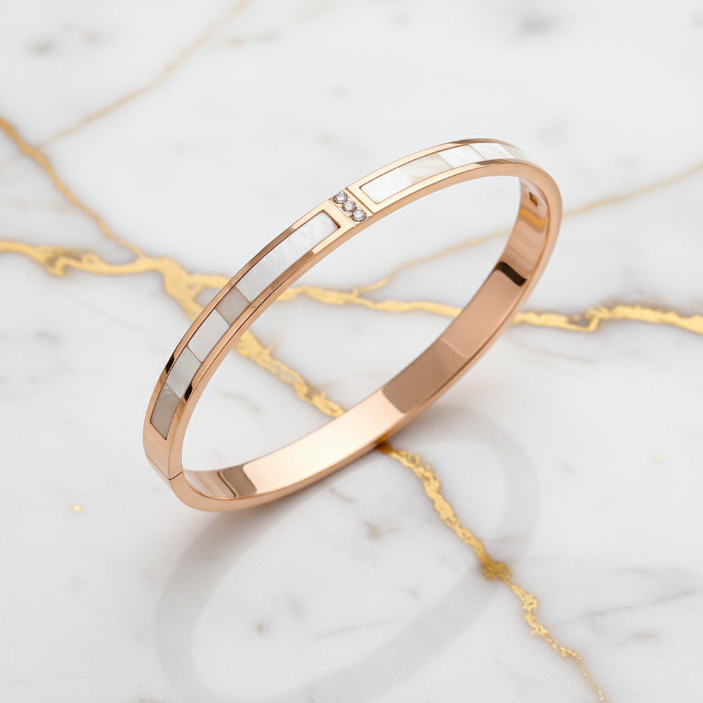 Armband Roségold – JETZT edles Perlmutt sichern CrystalScents