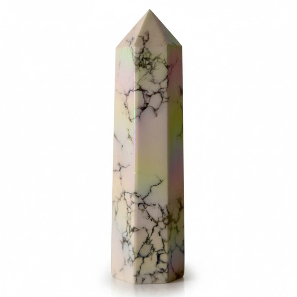 Howlit Aura Obelisk – Schimmernde Leichtigkeit JETZT sichern CrystalScents