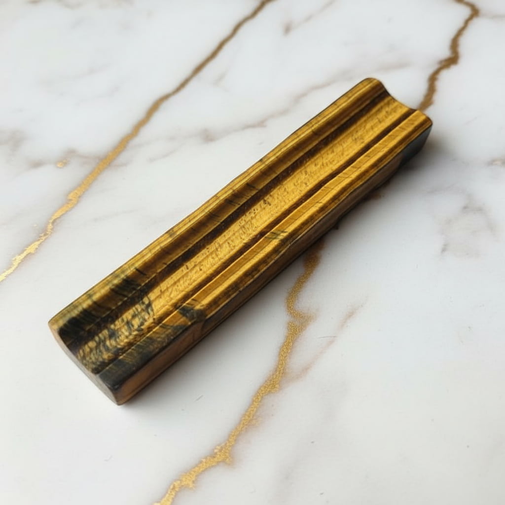 Tigerauge Scheibe – Kraftvolles Naturjuwel JETZT sichern CrystalScents