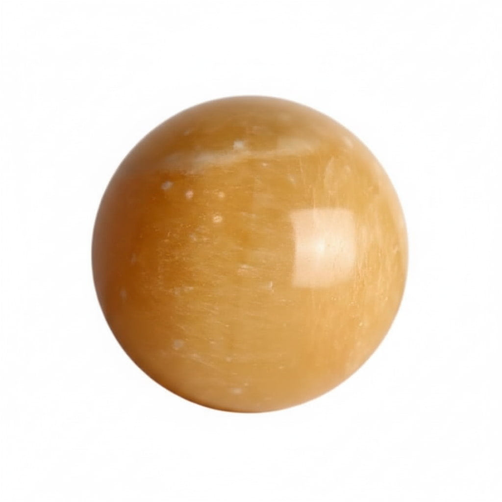 Calcit Kugel - Sonnige Lebensfreude CrystalScents