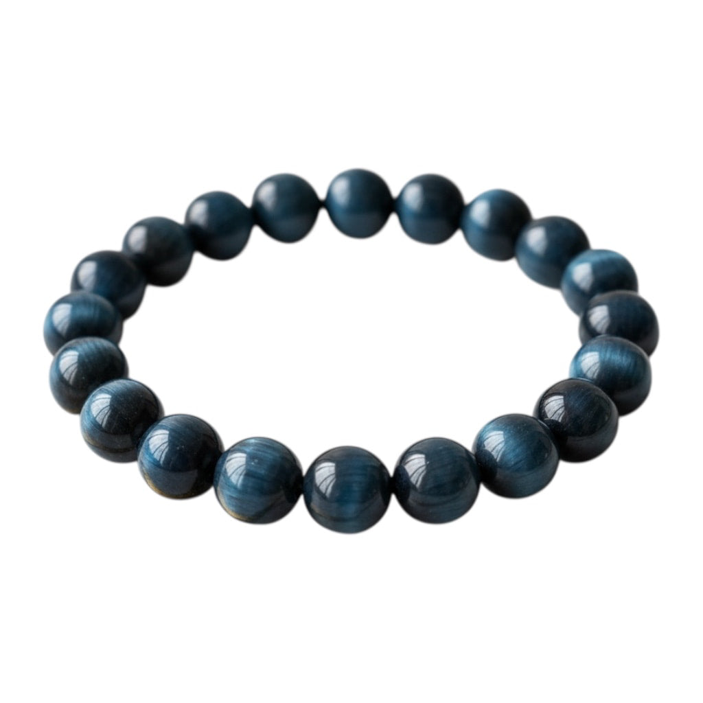 Tigerauge Falkenauge Kugelarmband - Energie & Schutz CrystalScents