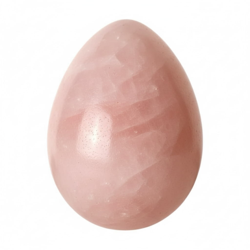 Rosenquarz Ei – Herz & Harmonie CrystalScents