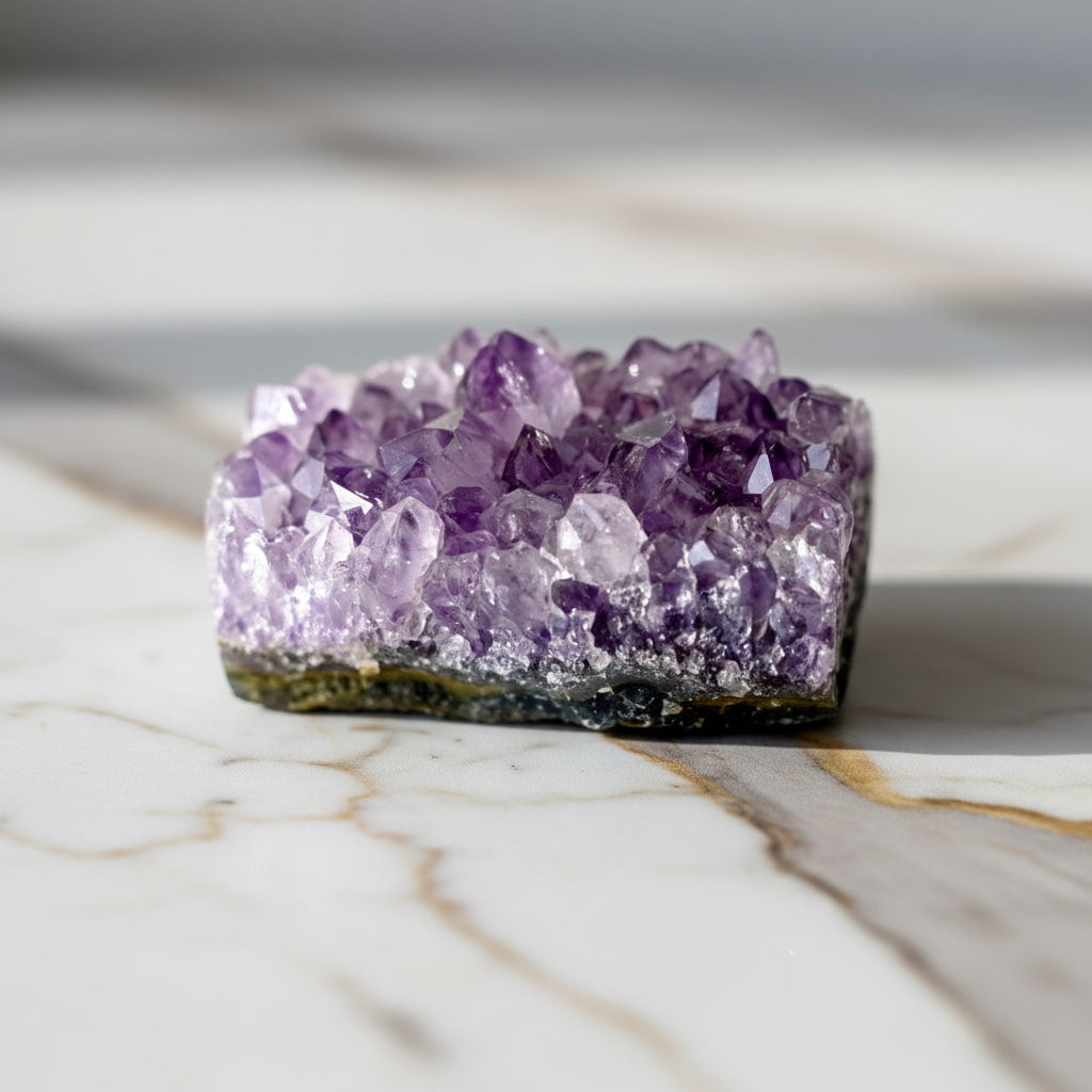 Amethyst Cluster - Dekoration & Meditation