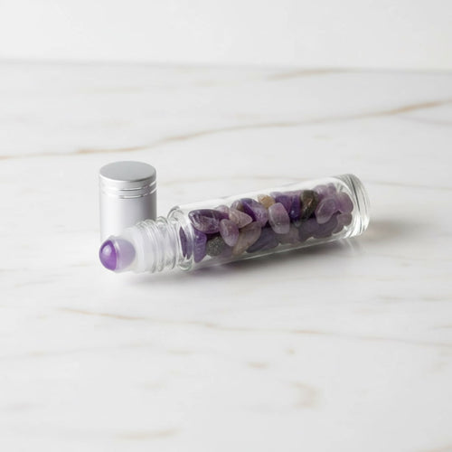 Amethyst Ölroller – Kristall für Achtsamkeit & Wohlbefinden CrystalScents